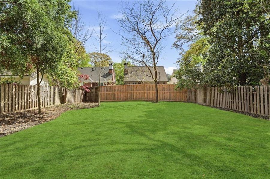 Exterior details and patio area of a home in , Atlanta (Image 28).