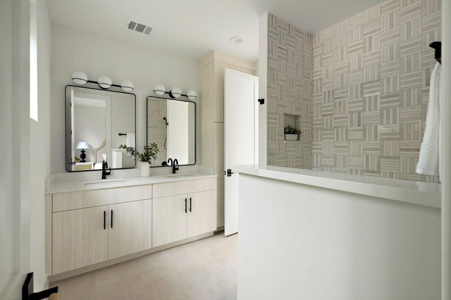 Furnished interior view inside a new home in , Austin (Image 15).