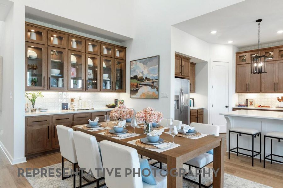 Furnished interior view inside a new home in Parkside On The River, Georgetown (Image 26). Furnished interior view inside a new home in Parkside On The River, Georgetown (Image 26).
