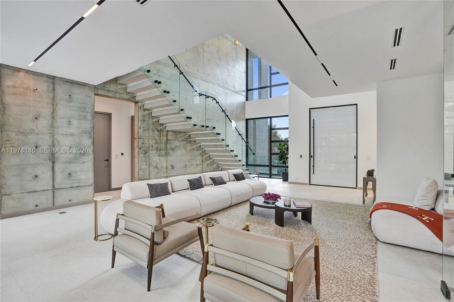 Furnished interior view inside a new home in , Miami Shores (Image 39).