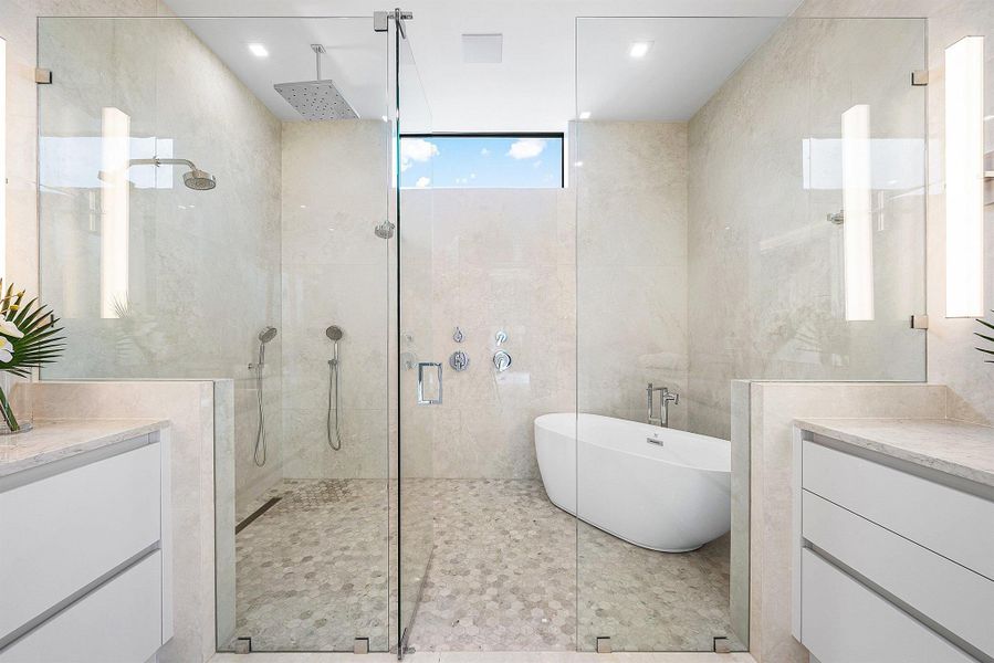 Furnished interior view inside a new home in , Delray Beach (Image 18).