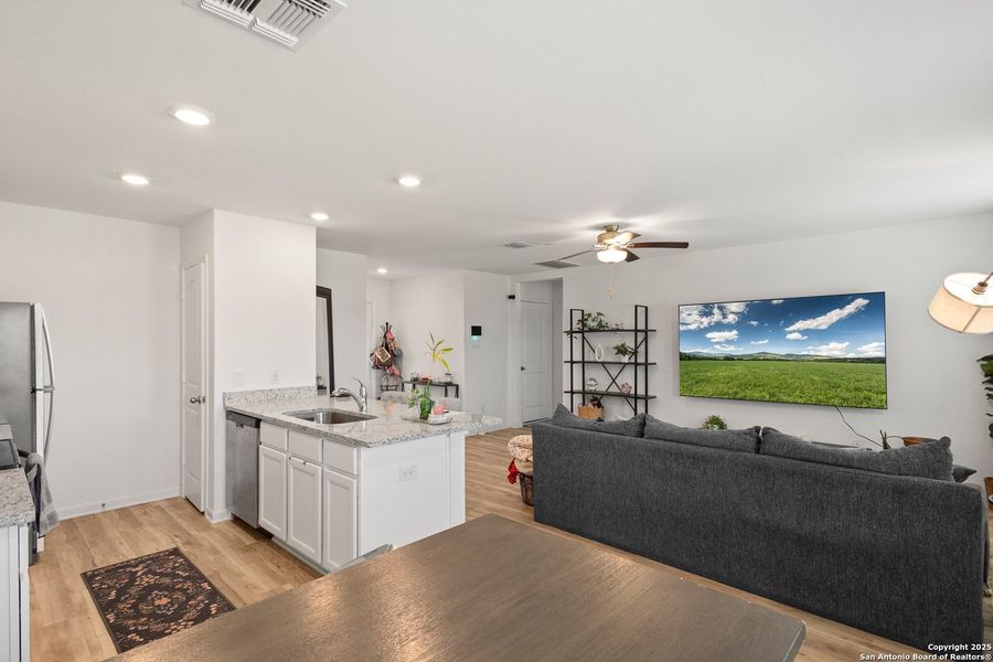 Furnished interior view inside a new home in Rosewood Estates, Lytle (Image 7).
