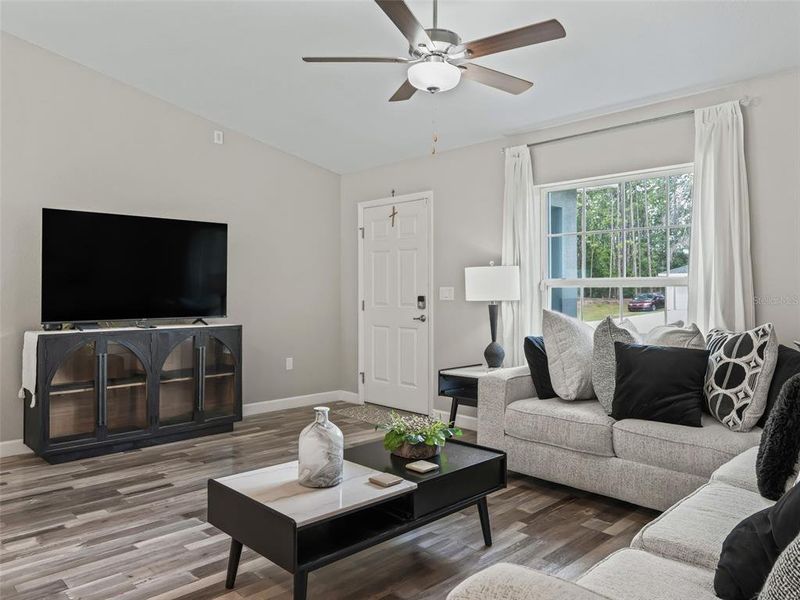 Furnished interior view inside a new home in , Ocala (Image 17).
