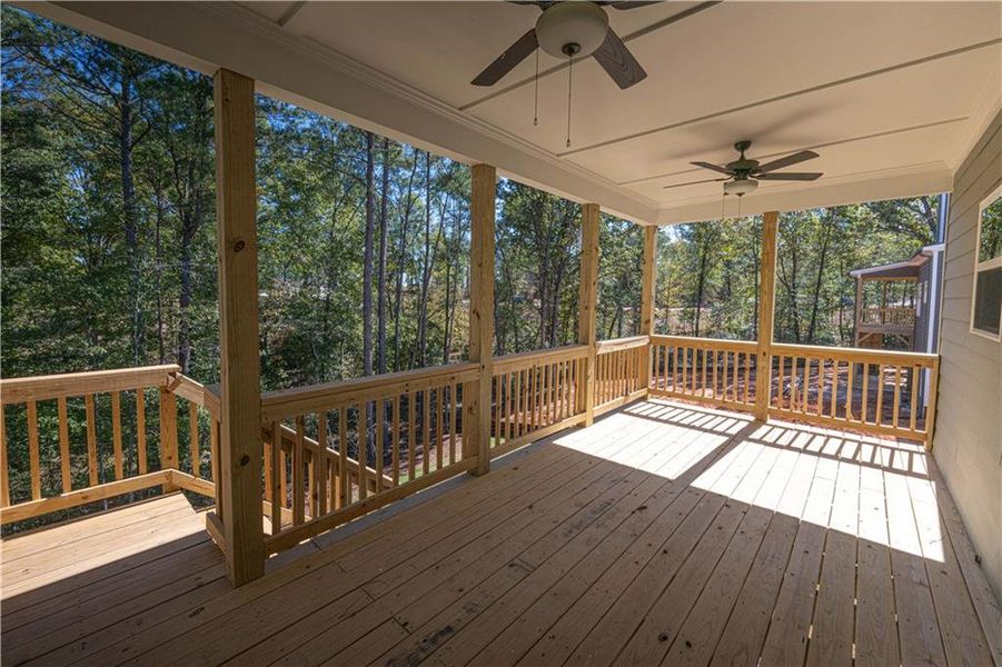 Exterior details and patio area of a home in Woodland Hills, Loganville (Image 25). Exterior details and patio area of a home in Woodland Hills, Loganville (Image 25).