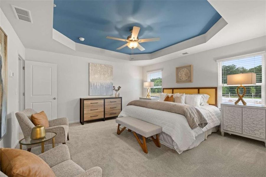 Furnished interior view inside a new home in Union Village, McDonough (Image 7).