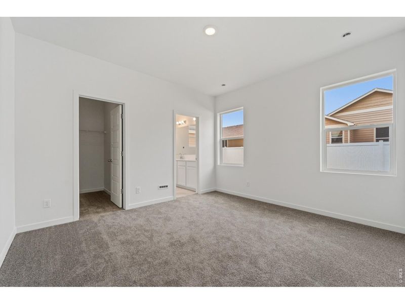 Spacious, unfurnished interior of a new home in Union Colony West, Greeley (Image 17). Spacious, unfurnished interior of a new home in Union Colony West, Greeley (Image 17).