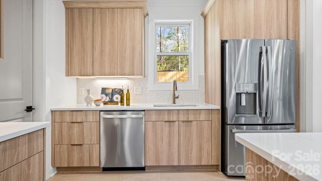 Furnished interior view inside a new home in , Charlotte (Image 18).