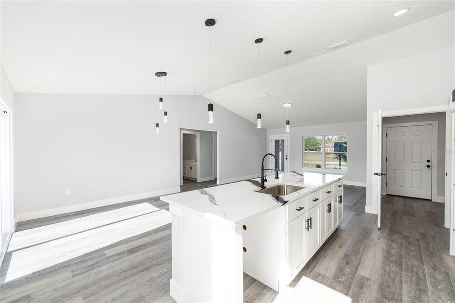 Furnished interior view inside a new home in , Dunnellon (Image 5).