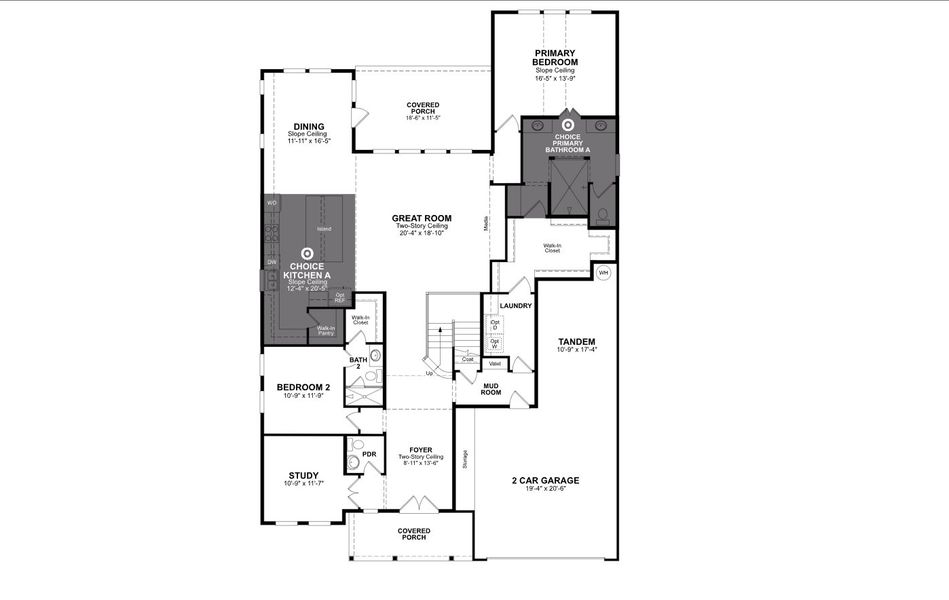 2D floor plan layout for the Bastrop by Beazer Homes in Legacy: Hilltop Collection, League City, TX (Image 8). 2D floor plan layout for the Bastrop by Beazer Homes in Legacy: Hilltop Collection, League City, TX (Image 8).