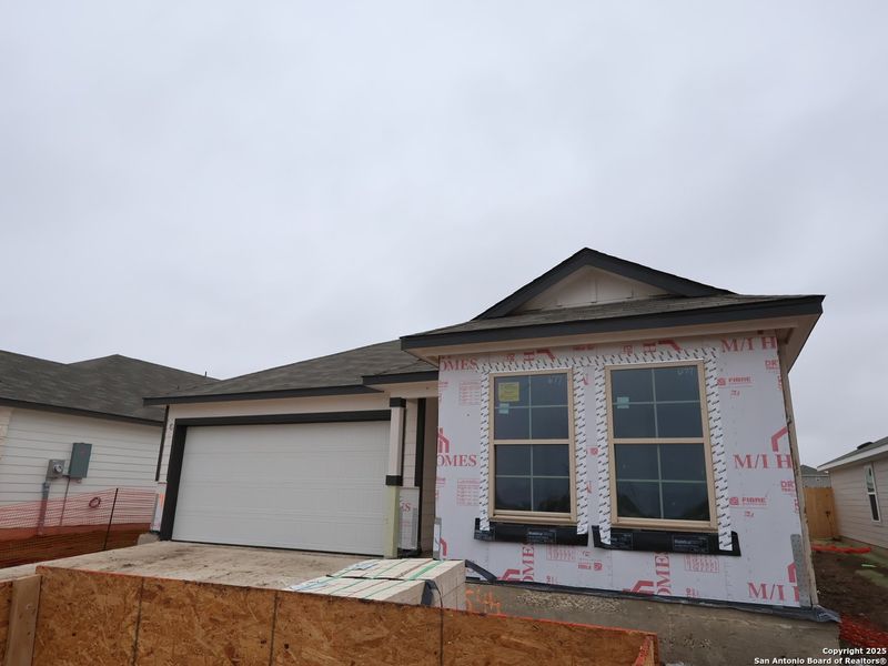 In-progress construction of a new home in Meadows at Clear Springs, New Braunfels, TX (Image 33). In-progress construction of a new home in Meadows at Clear Springs, New Braunfels, TX (Image 33).