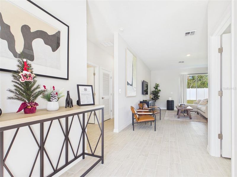 Furnished interior view inside a new home in , Ocala (Image 18).