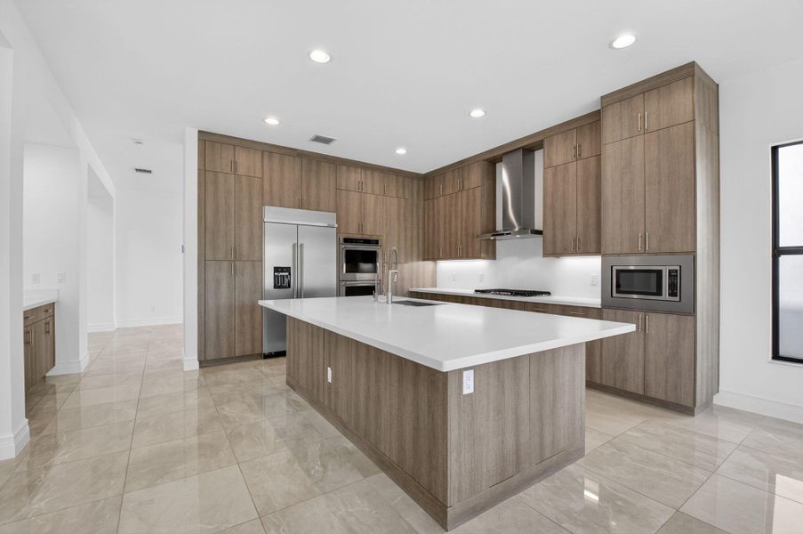 Furnished interior view inside a new home in , Boca Raton (Image 18).