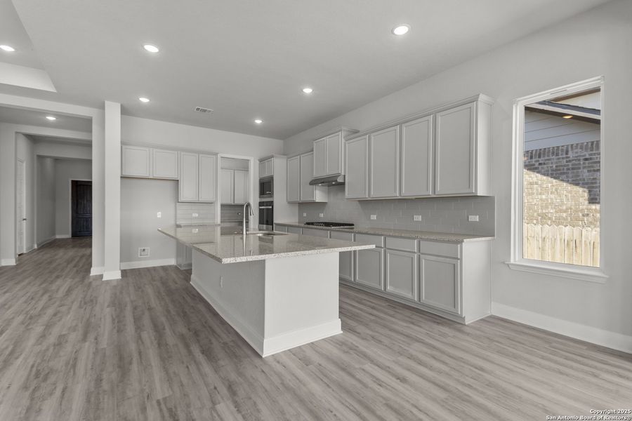 Furnished interior view inside a new home in Stillwater Ranch 45', San Antonio (Image 7).