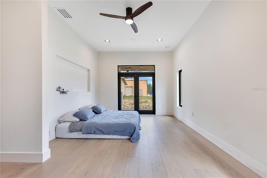 Primary first floor bedroom