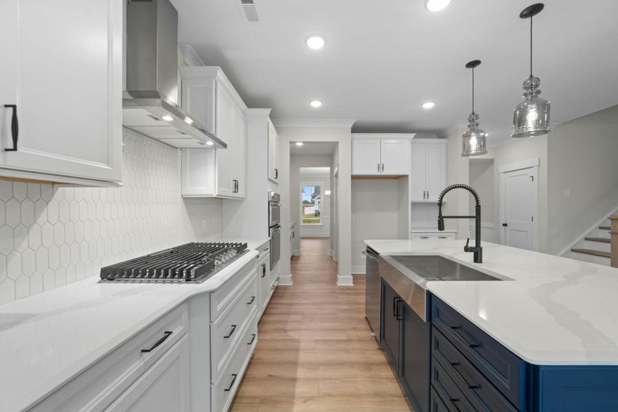 Furnished interior view inside a new home in Monterra, Kernersville (Image 11).
