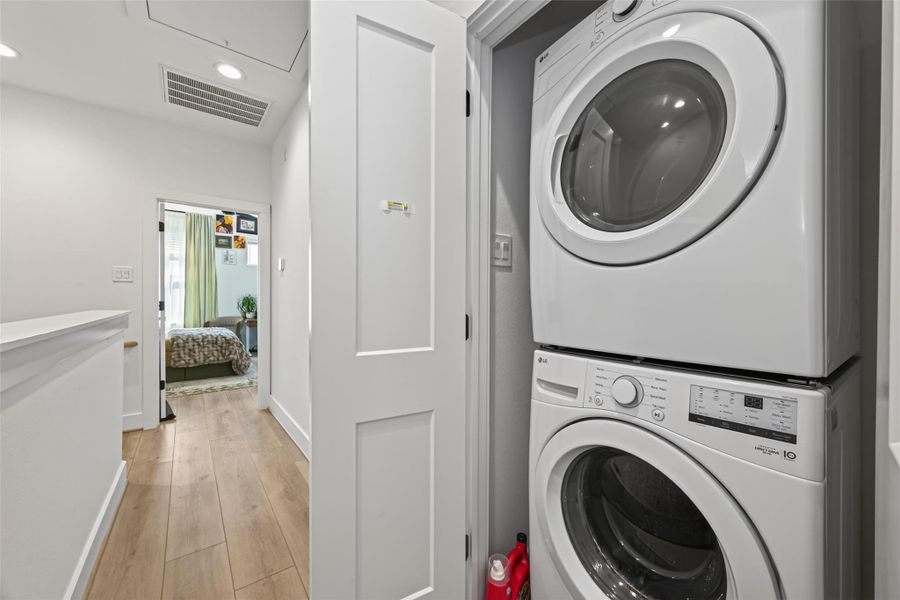 Furnished interior view inside a new home in , Houston (Image 37).