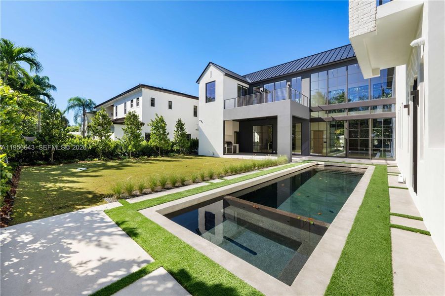Exterior details and patio area of a home in , Miami (Image 20). Exterior details and patio area of a home in , Miami (Image 20).