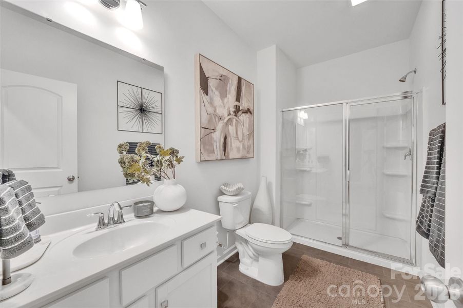 Furnished interior view inside a new home in , Monroe (Image 26).