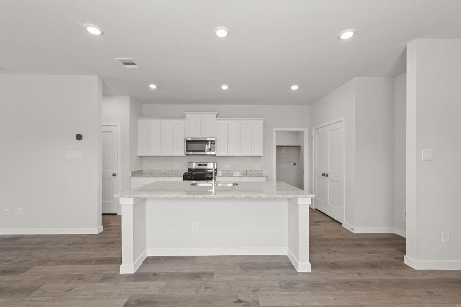 Furnished interior view inside a new home in The Villages at Westpointe, Dayton (Image 3).