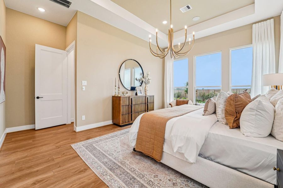 Furnished interior view inside a new home in Briarley, Montgomery (Image 47).