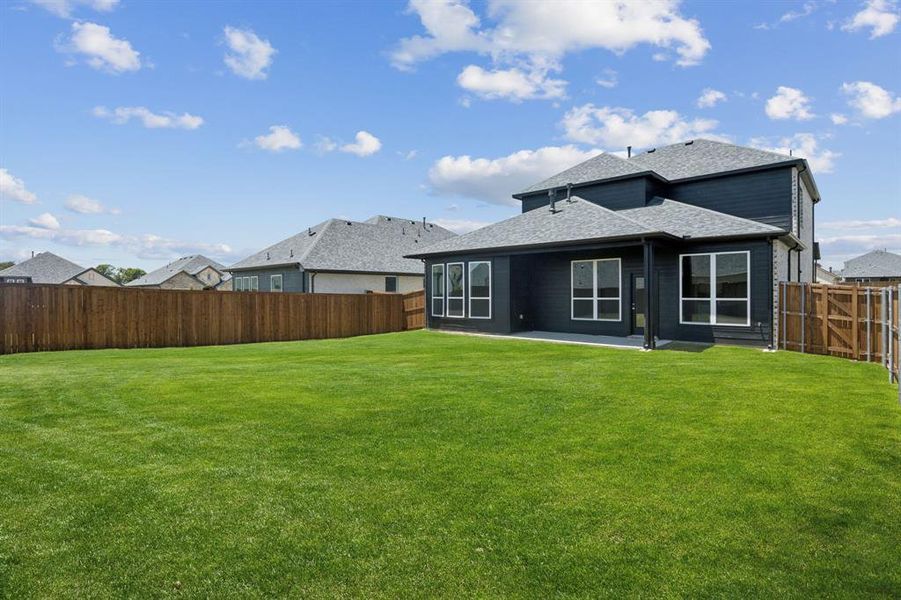Exterior details and patio area of a home in Sicily, Princeton (Image 15).