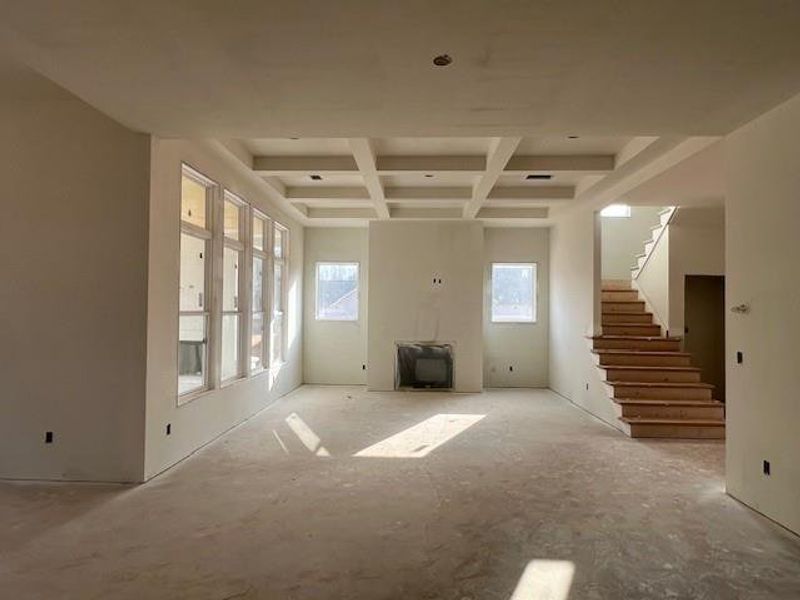 In-progress construction of a new home in , Cumming, GA (Image 6).