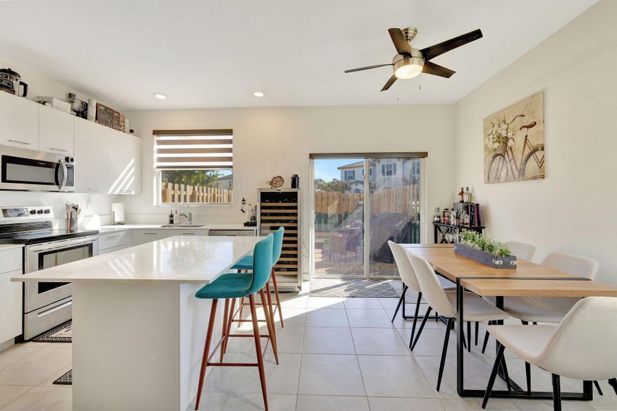 Furnished interior view inside a new home in , Miami (Image 5).