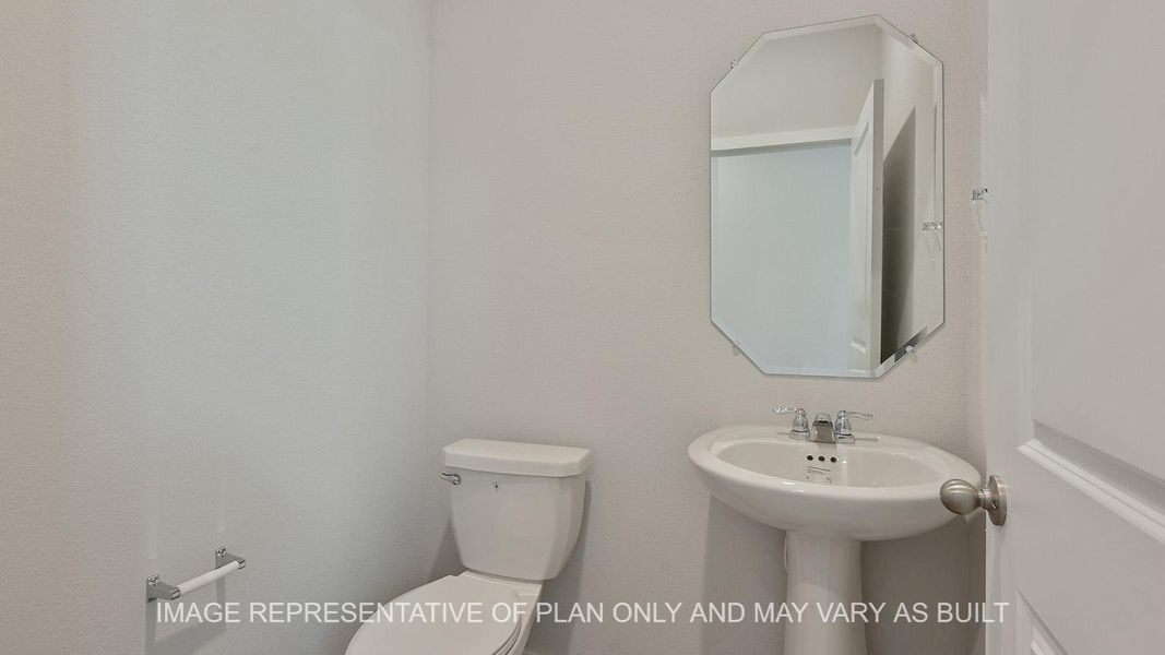 Furnished interior view inside a new home in Midtown Reserve, College Station (Image 1).