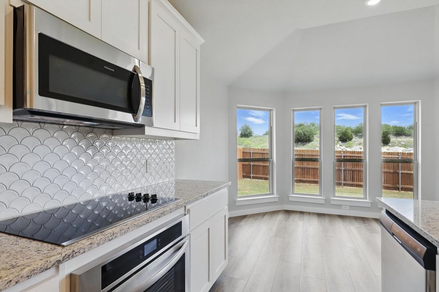 Representative furnished interior of a home built from the McKinley I by Cheldan Homes in Horizons at Bankston Estates, Venus (Image 14).