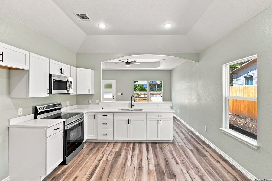 Furnished interior view inside a new home in , San Antonio (Image 5).