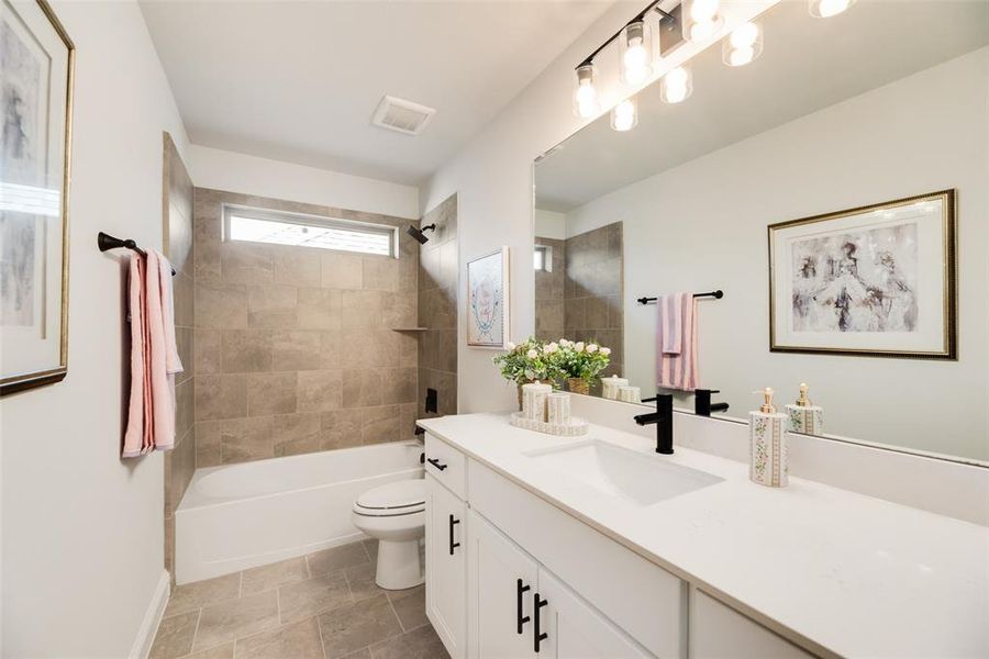 Furnished interior view inside a new home in , Royse City (Image 26). Furnished interior view inside a new home in , Royse City (Image 26).