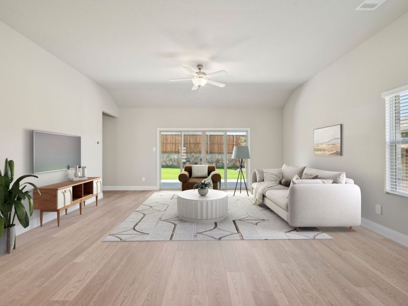 The Bexar floorplan with the Divine interior package.