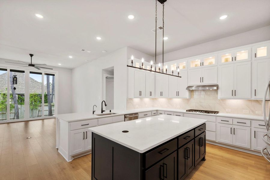 Furnished interior view inside a new home in Woodforest, Montgomery (Image 11).