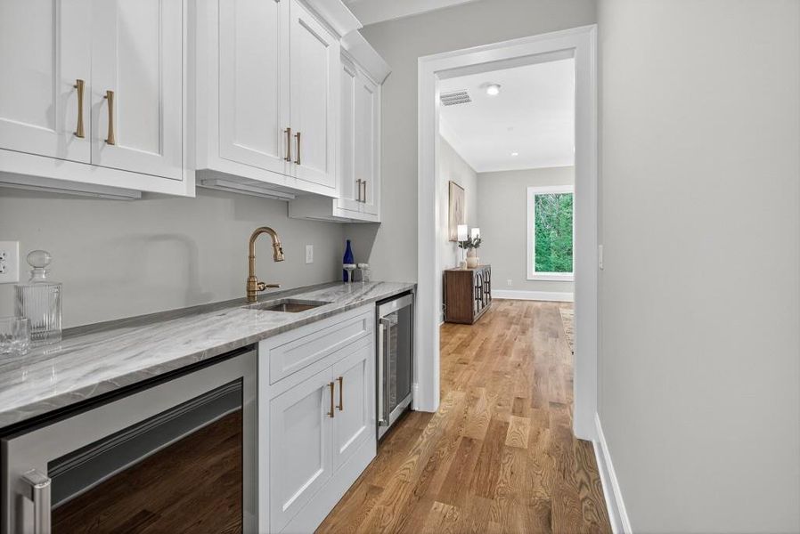 Furnished interior view inside a new home in , Newnan (Image 77).