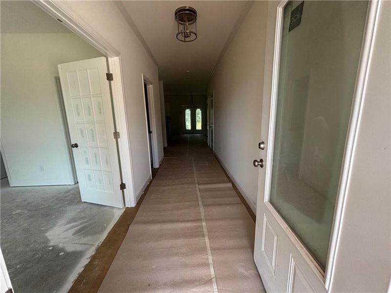In-progress construction of a new home in Edenglen, Buford, GA (Image 13).