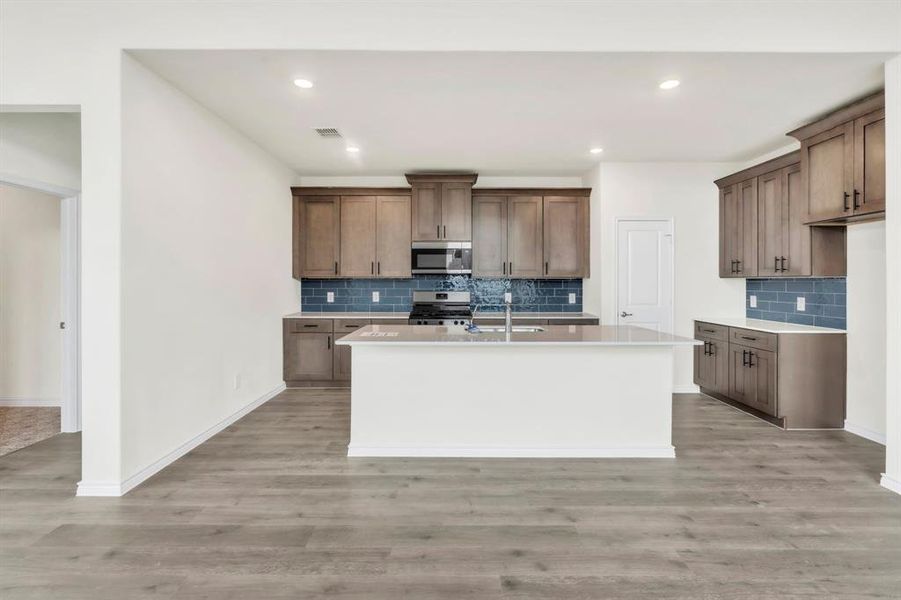 Furnished interior view inside a new home in The Landing at Hidden Lakes, McKinney (Image 4).