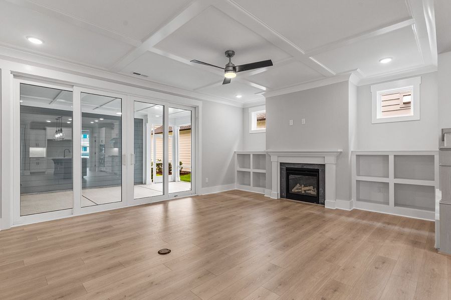 Representative furnished interior of a home built from the The Wisteria by RobuckHomes in East & Mason, Wilmington (Image 14).