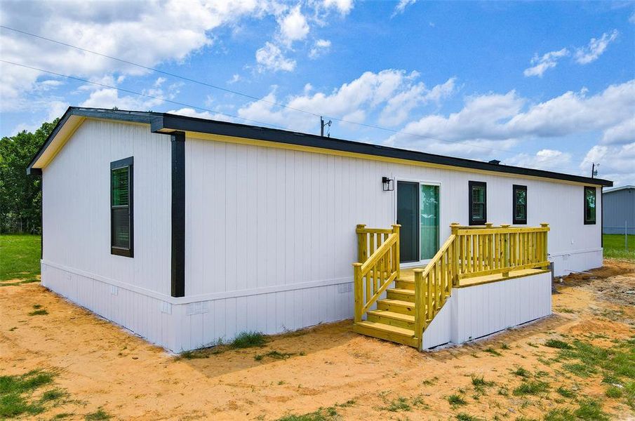 Exterior details and patio area of a home in , Grand Saline (Image 21). Exterior details and patio area of a home in , Grand Saline (Image 21).