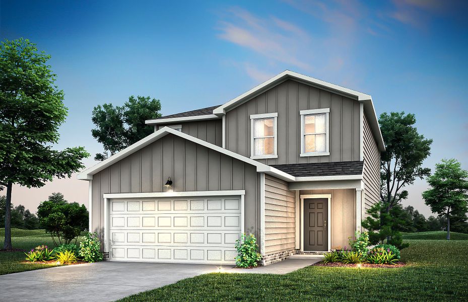 Representative exterior photo of a completed home built from the Raven by Centex in Ember, Jasper, GA (Image 20).
