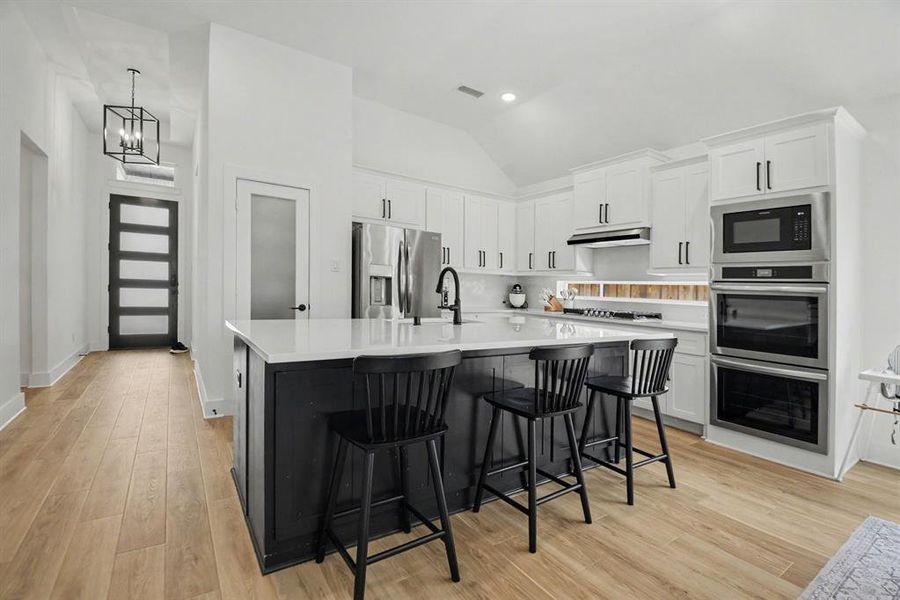Furnished interior view inside a new home in , Forney (Image 12).