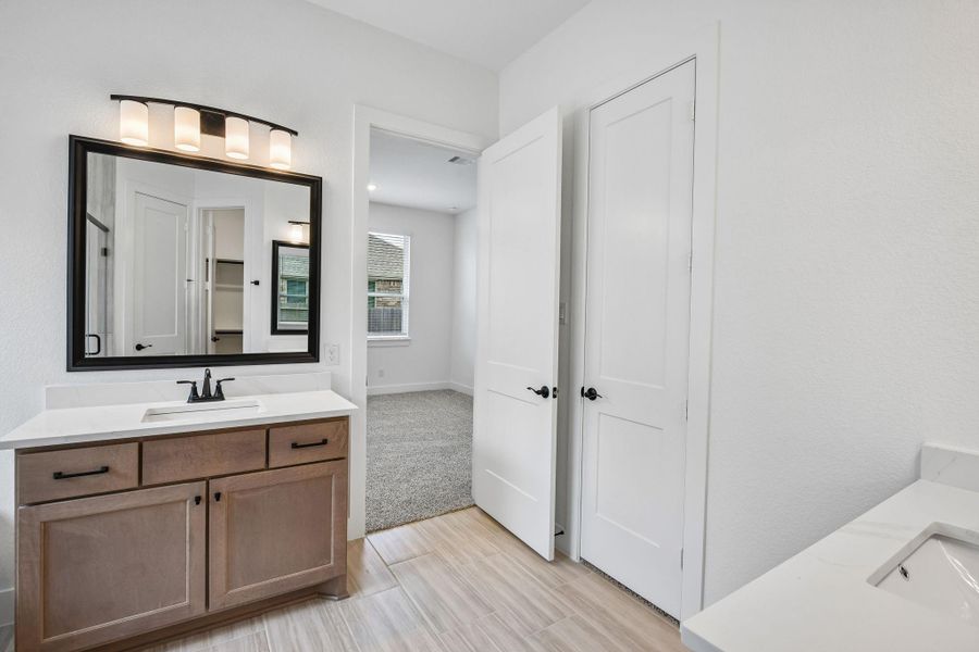 Furnished interior view inside a new home in Artavia, Conroe (Image 8).