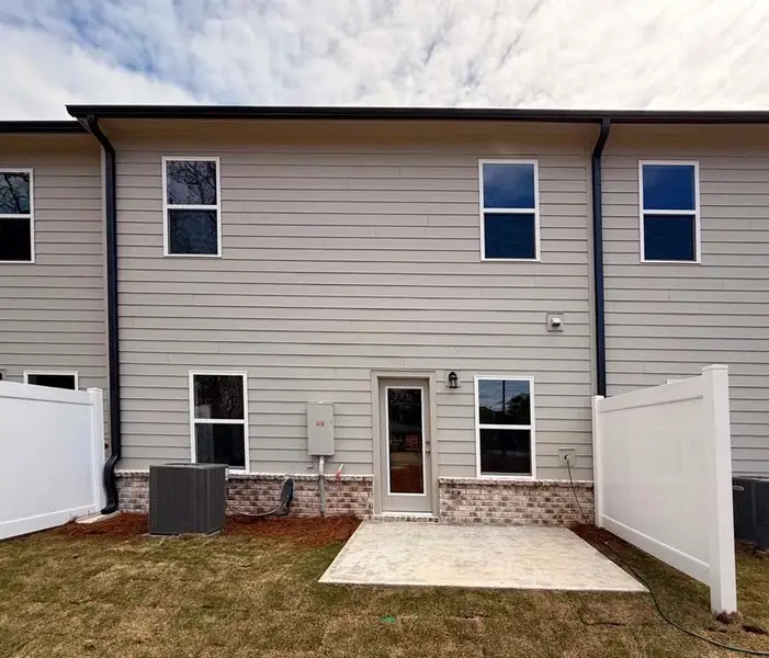 Rear Exterior with Patio