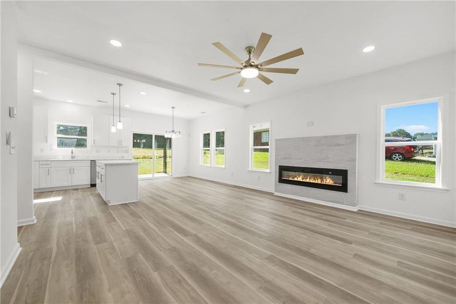 Spacious, unfurnished interior of a new home in , Covington (Image 25).