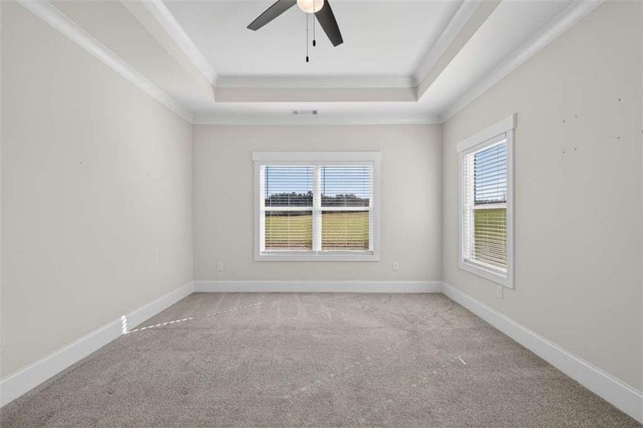 Spacious, unfurnished interior of a new home in , Comer (Image 52).