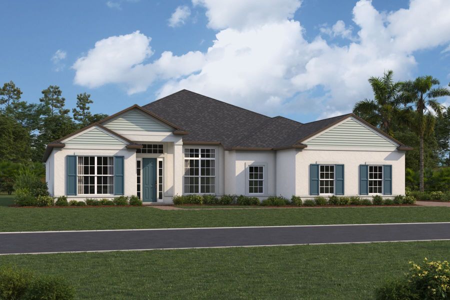 Brookhaven Elevation Solaceatcornerlake