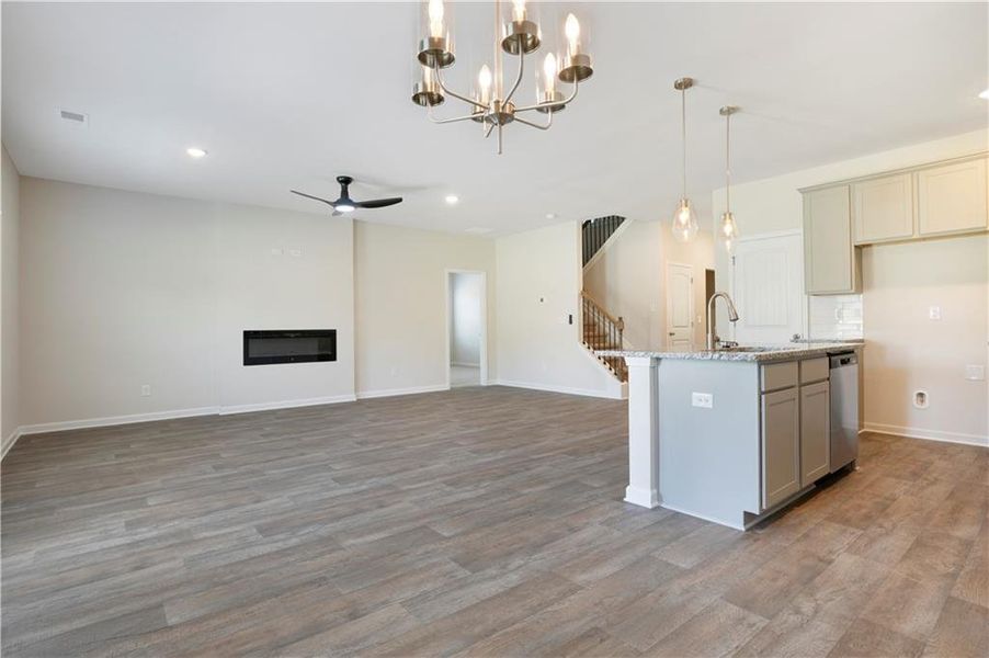 Spacious, unfurnished interior of a new home in Fern Dale, Fairburn (Image 17).