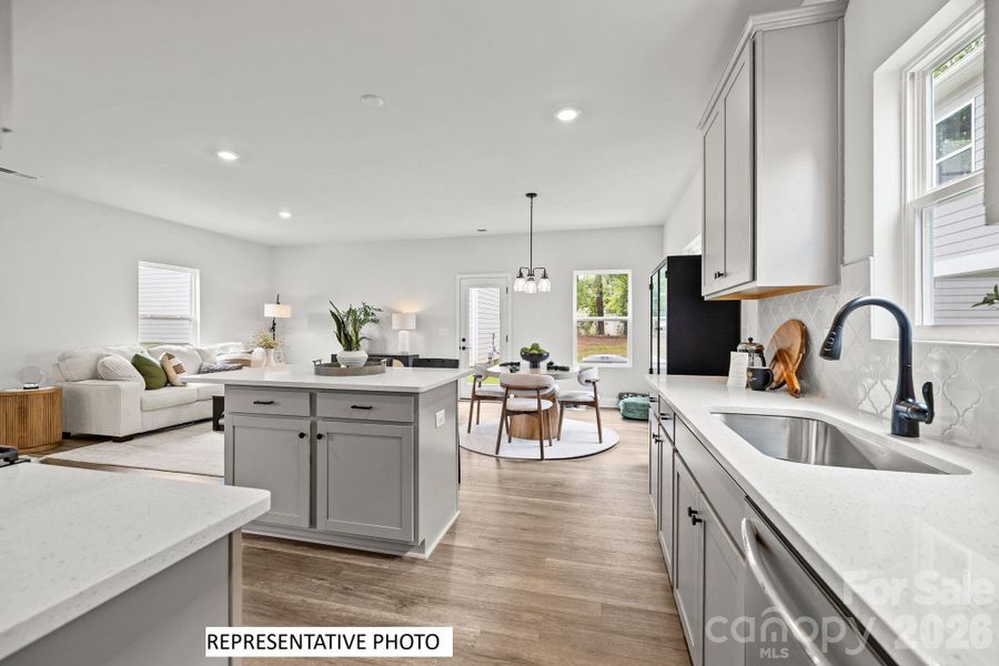 Furnished interior view inside a new home in Arbor Village, Matthews (Image 13).