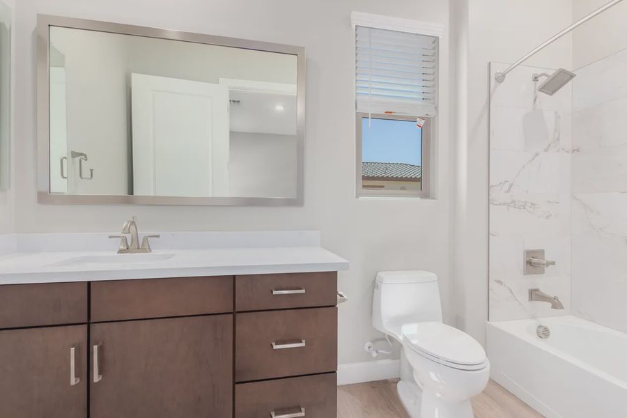 Furnished interior view inside a new home in Bellero Estates, Queen Creek (Image 15).
