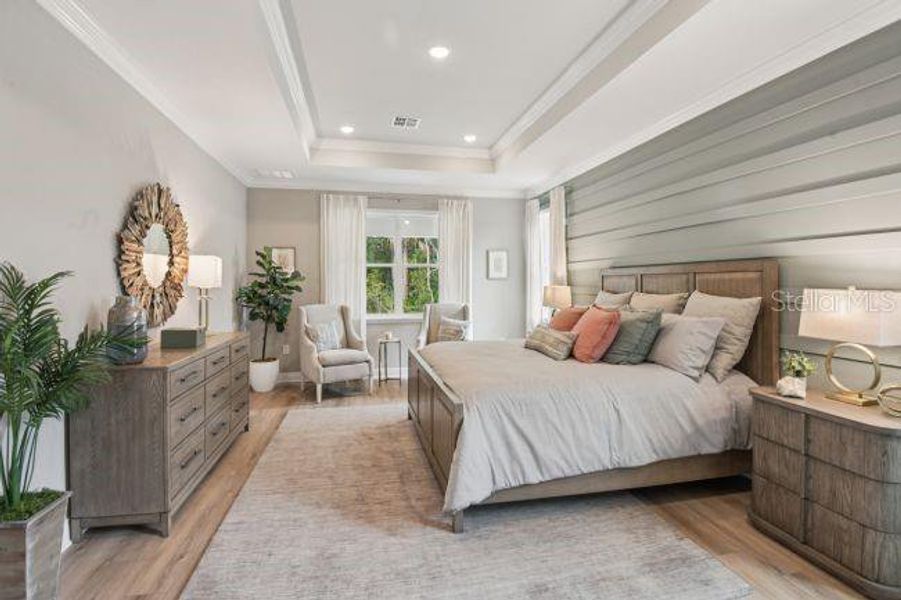 Furnished interior view inside a new home in , Groveland (Image 10).