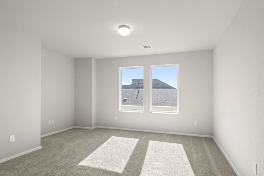 Spacious, unfurnished interior of a new home in Harvest Ridge, Elgin (Image 29).